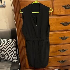 Elegant Black Sleeveless Dress